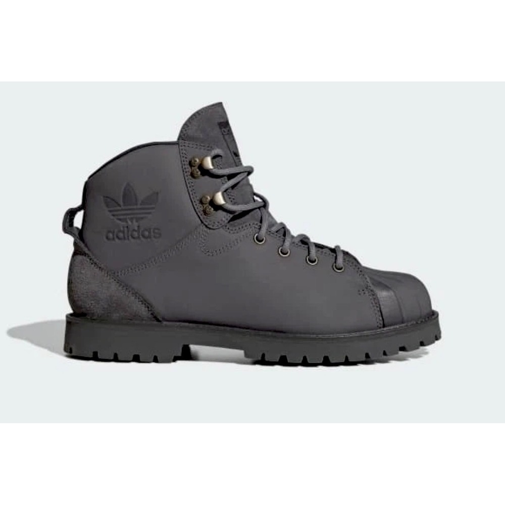 NEW Adidas Superstar Boots Carbon Mens 9.5/Womens 10.5 Urban Streetwear Utility